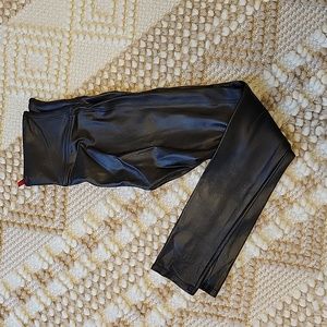 Spanx Faux Leather Leggings